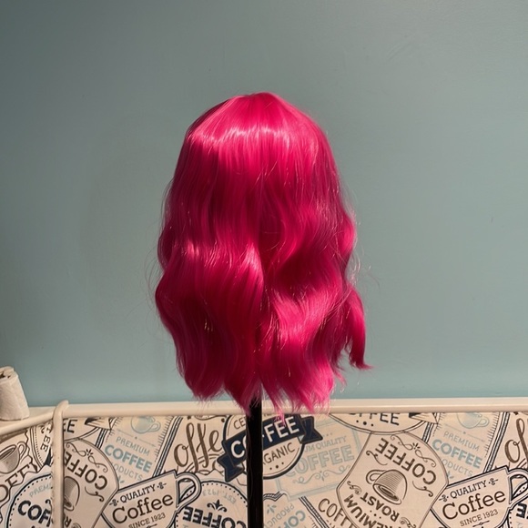 2/$50 Rose pink wig 12” - Picture 4 of 8